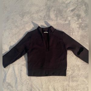 Ardene ribbed set. Size Large but I’m usually XS and it fits.